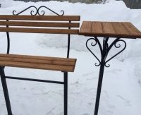 Столик на могилу: кованый и сварной, заказать в Нижнем Тагиле